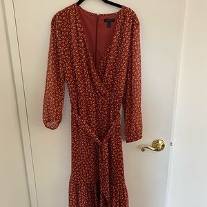Wrap dress from J Crew